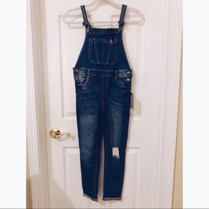 Zara Girls Denim Overalls